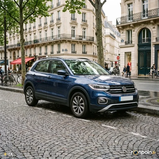 Coffre modulable de SUV — illustration générée par IA