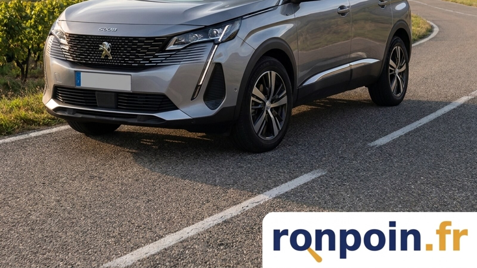 Image générée par intelligence artificielle SUV familial et canicule — illustration générée par IA