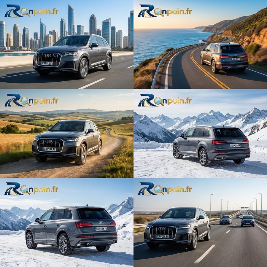 Grand coffre de SUV familial