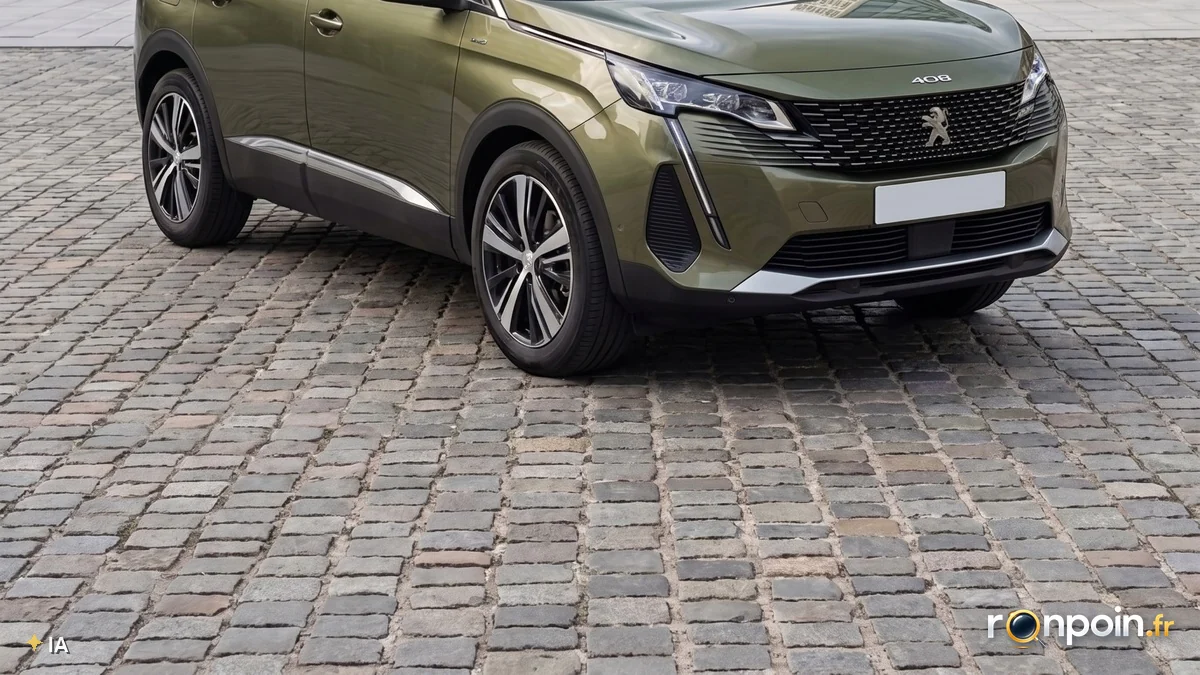 SUV hybride d'occasion : le guide familial — illustration générée par IA